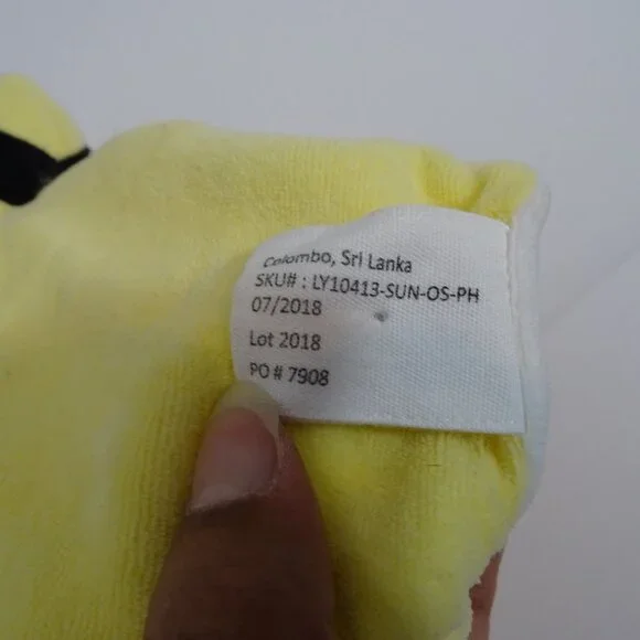 Burts Bees Baby Bee Plush Lovey Yellow Organic Cotton Infant Security Blanket - Picture 6 of 9